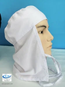 Cofia de tela Arabe Blanco