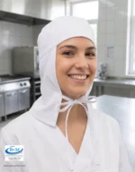 Cofia DE TELA ARABE 3 Cofia DE TELA ARABE Blanco 3
