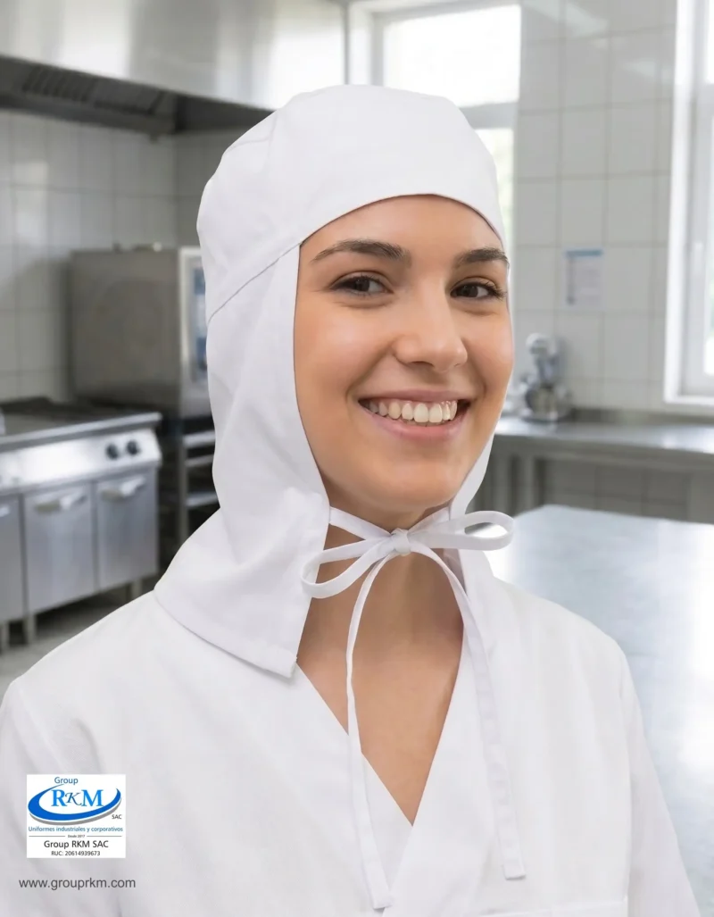 Cofia DE TELA ARABE Blanco 3