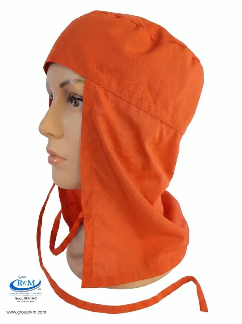 Cofia DE TELA ARABE Naranja