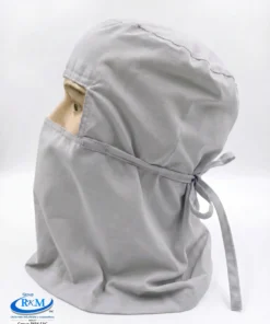 Cofia de tela Capucha Cerrado Gris Claro