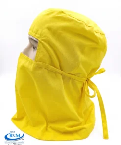 Cofia de tela Capucha Cerrado Pima Amarillo
