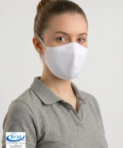 Mascarilla de tela Anatomica Con Ligas 2