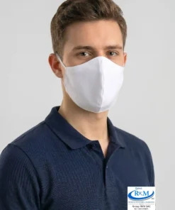 Mascarilla de tela Anatomica Con Ligas 3