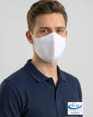 Mascarilla de tela Anatomica Con Ligas 3
