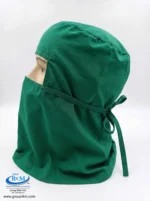 Cofia de tela Capucha Cerrado Verde perico Cofia de tela Capucha Cerrado Verde perico